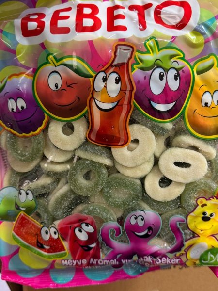 كاندي تركي حلقه اخضر