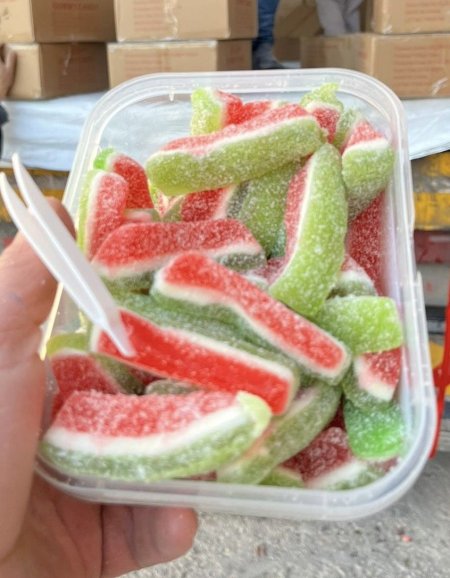 علبه كاندي بطيخ سكر ( كيلو)