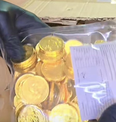 كيس شوكولاته ليرات