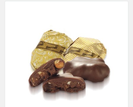 شوكولاته جورميت بحشوة البندق