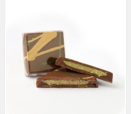 شوكولاته جورميت مربع كنافه بالحلبي