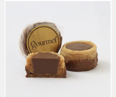 شوكولاته جورميت عش البلبل بحشوه شوكولاته حليب