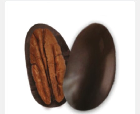 بالشوكولاته الداكنه