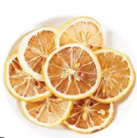 ليمون مقرمش مجفف بالتبريد