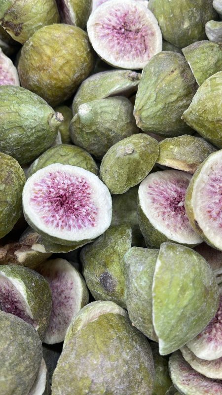 تين مقرمش مجفف بالتبريد