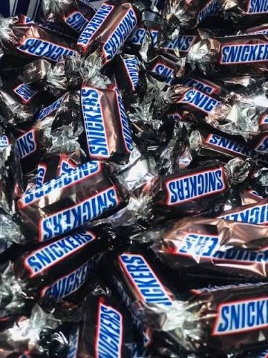 شوكولاته مشكله سنكرز ومارس وباونتي حلل