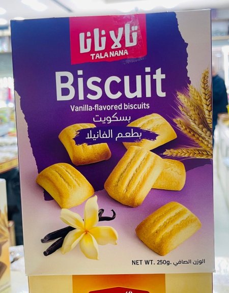 بسكويت تالا نانا بطعم الفانيلا