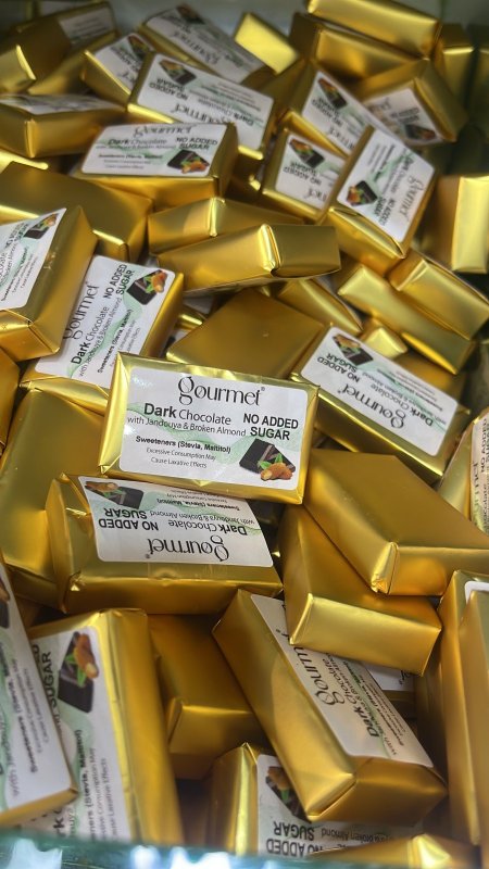 جورميت بدون سكر شوكولاته دارك ذهبي