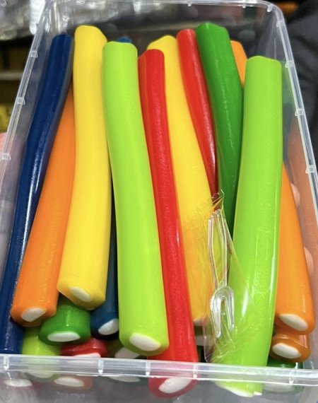 كاندي سوس ملون طويل ( كيلو)