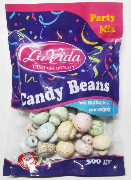 كيس شوكولاته شكل فطر منقط " 500 غم "