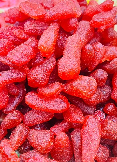 فراولة مجففه