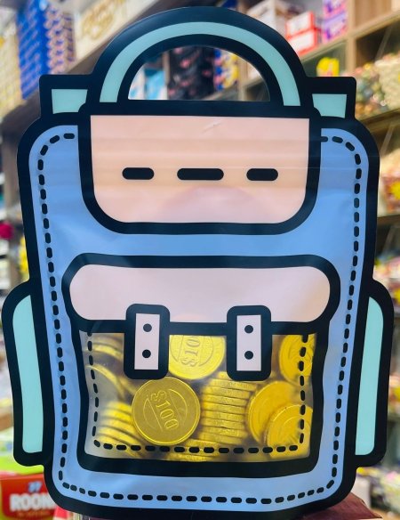 ليرات شنطة ازرق