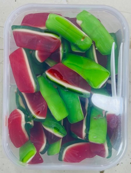 علبة كاندي بطيخ  (كيلو)