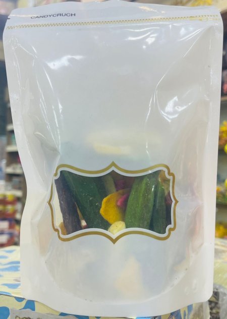 كيس خضار مجففه مقرمشه بالتبريد