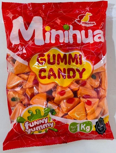 Gummi candy بيتزا مثلث صغير (كيلو)