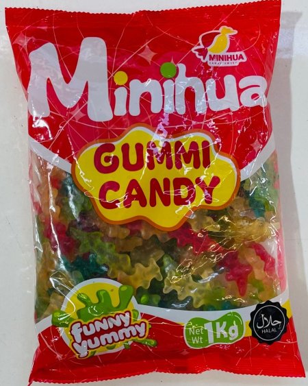 Gummi candy تمساح ملون (كيلو)