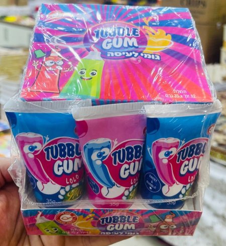 توزيعات اطفال معجون لبان 12 حبة