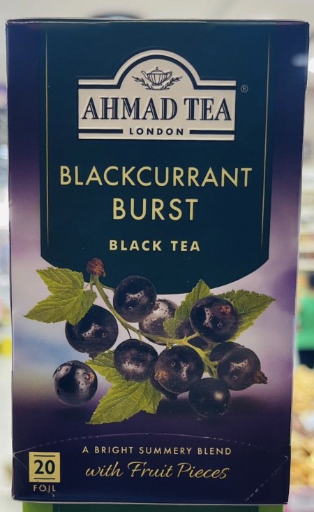 شاي احمد بالتوت الاسود