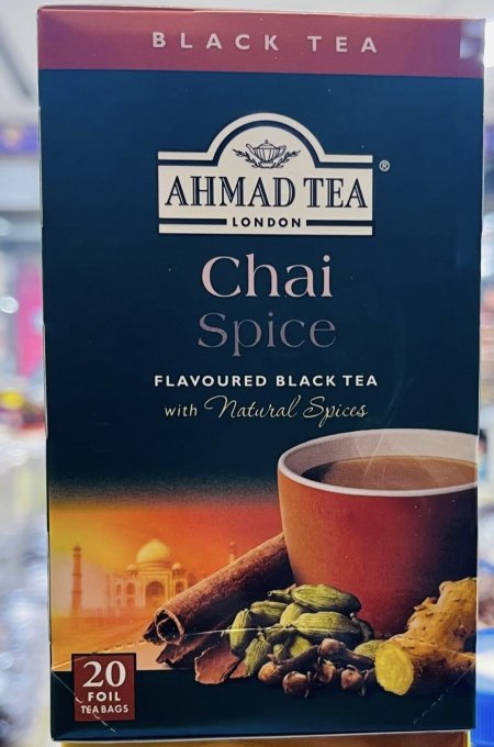 شاي احمد بنكهة التوابل الطبيعيه